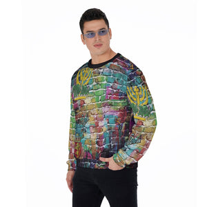 All-Over Print Men's Thicken Sweater