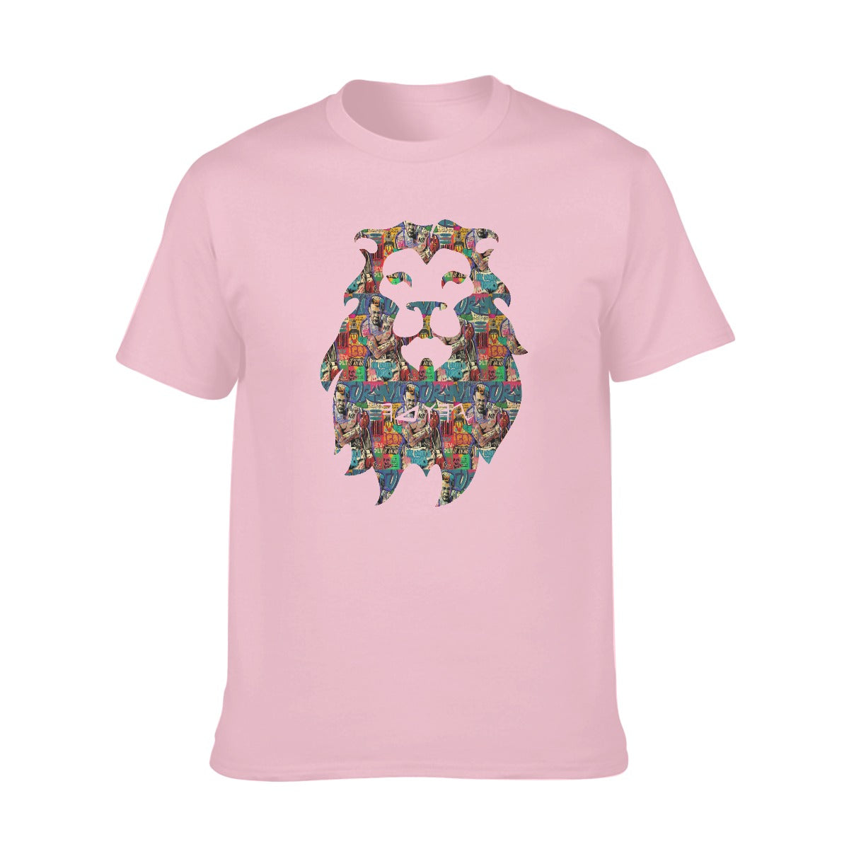 Lion Of Judah Graffiti Drip Men's O-neck Short Sleeve T-Shirt | 180GSM Cotton (DTF)