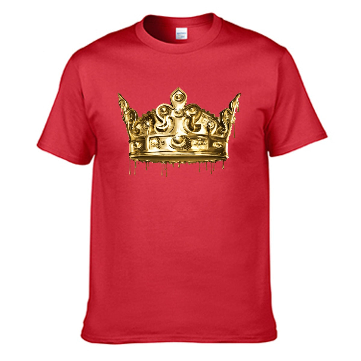 The Crown Men's Round Neck T-shirt | Gildan 150GSM Cotton (DTG)