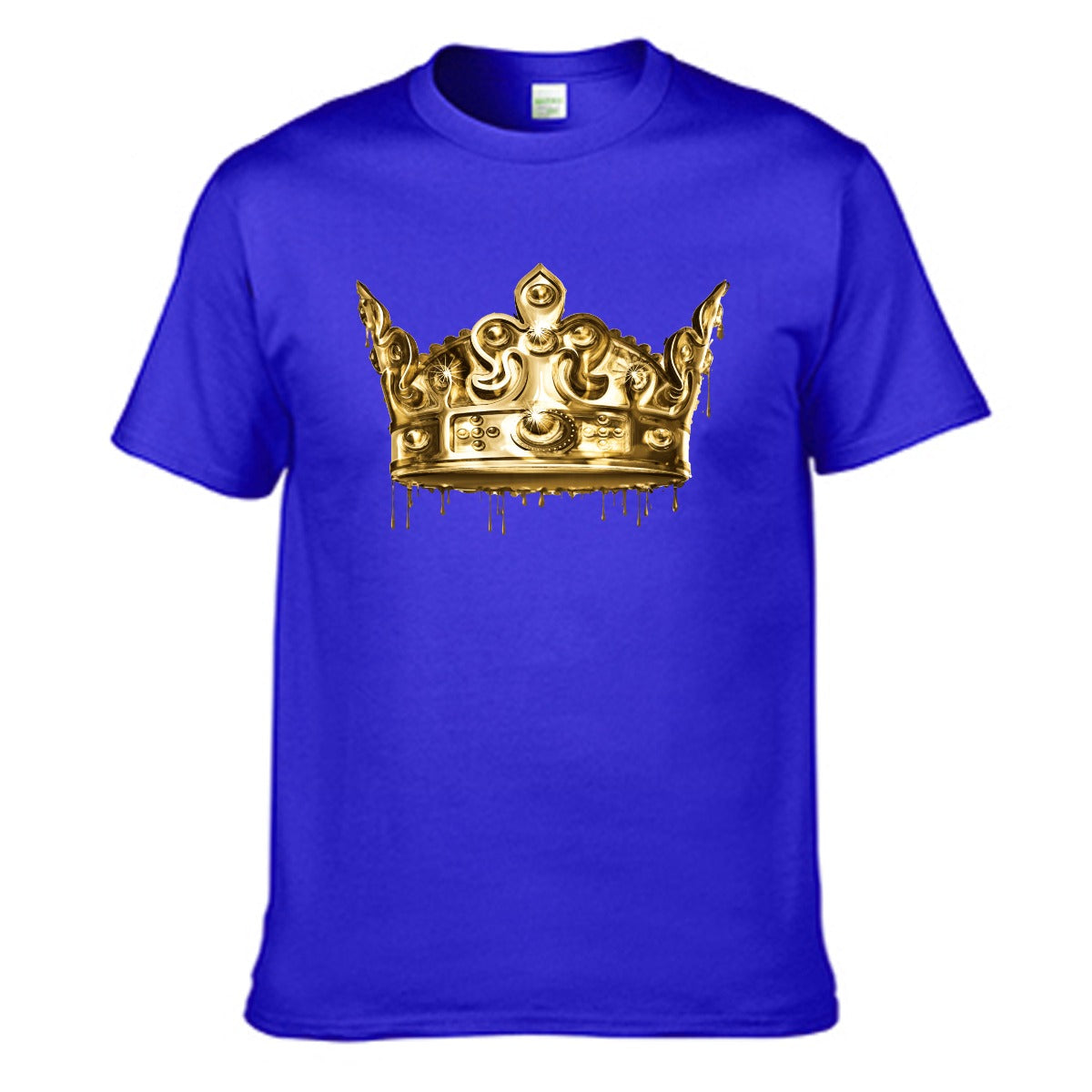 The Crown Men's Round Neck T-shirt | Gildan 150GSM Cotton (DTG)