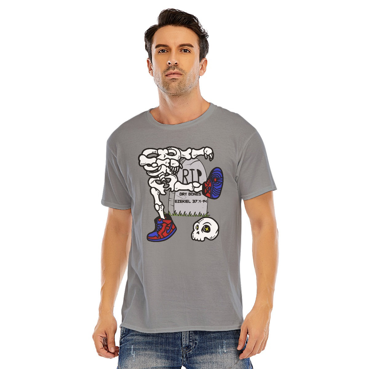 Wake Up Jacob Unisex O-neck Short Sleeve T-shirt | 180GSM Cotton (DTF)