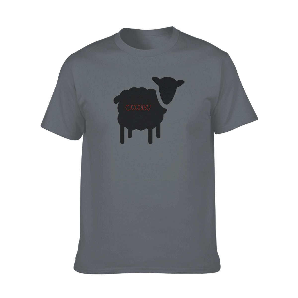 Woolly Men's O-neck Short Sleeve T-Shirt | 180GSM Cotton (DTF)