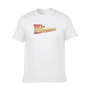 Back To The Commandments Men's T-Shirt | Cotton