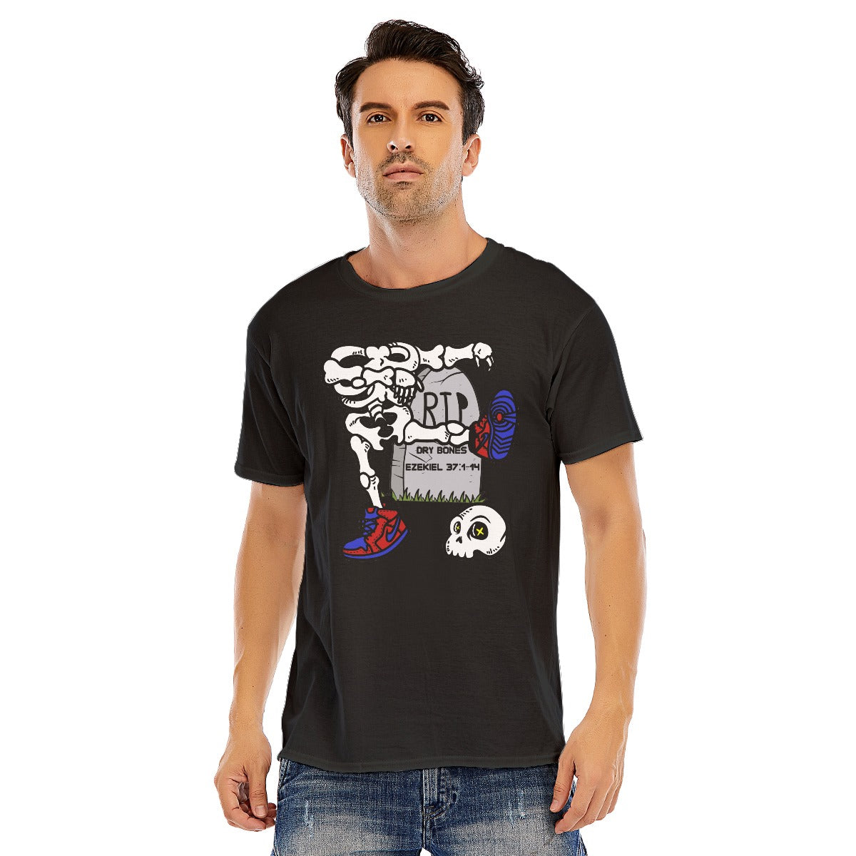 Wake Up Jacob Unisex O-neck Short Sleeve T-shirt | 180GSM Cotton (DTF)