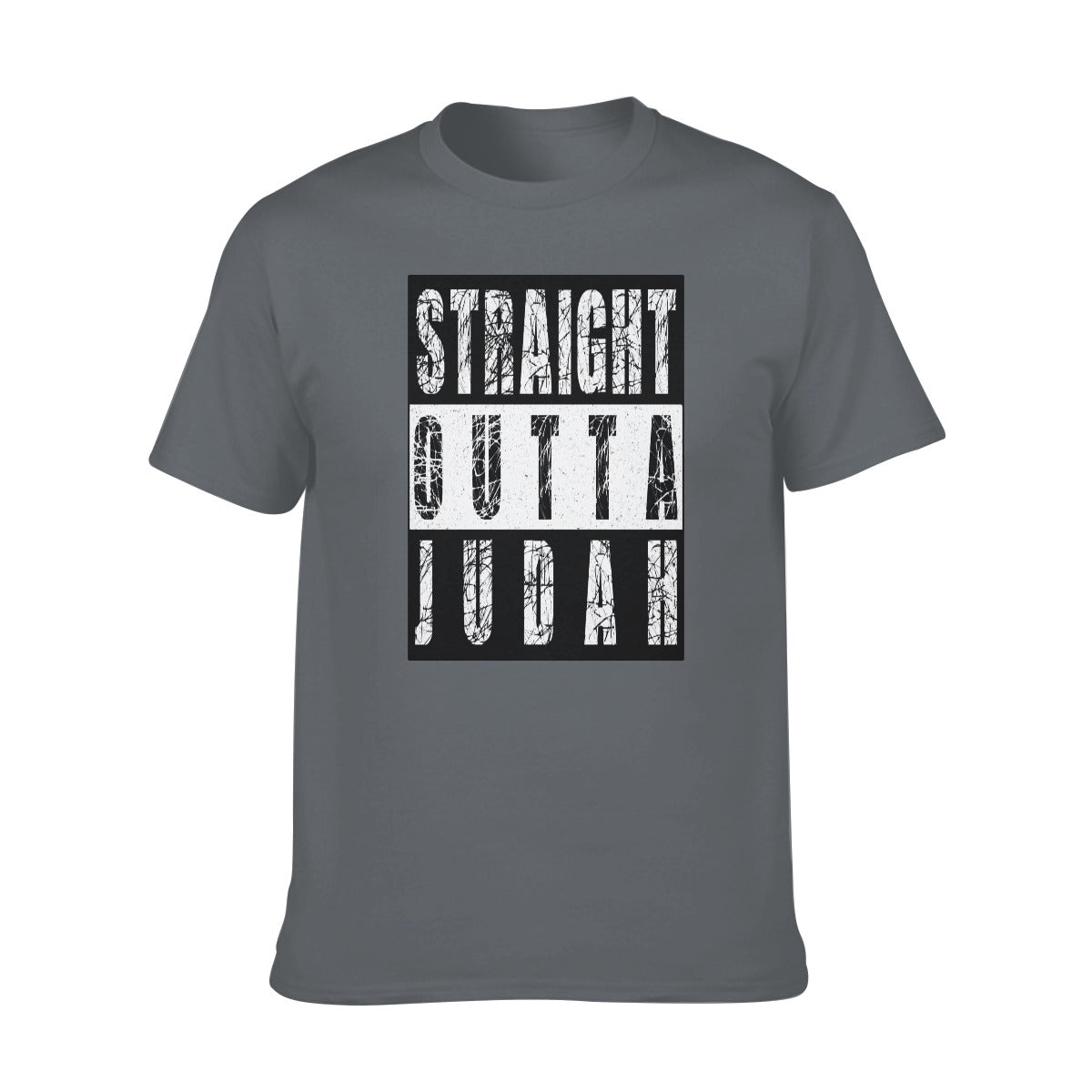 Straight Outta Judah New Style Men's O-neck Short Sleeve T-Shirt | 180GSM Cotton (DTF)