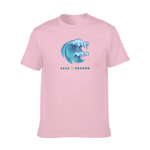 Wave Season Short Sleeve T-Shirt | 180GSM Cotton (DTF)