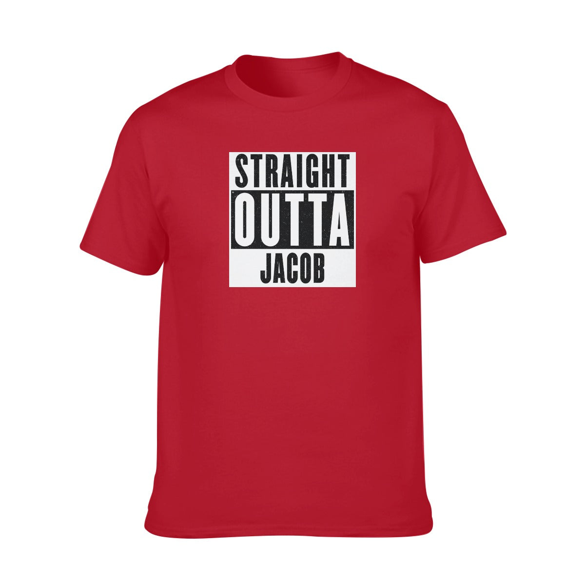 Straight Outta Jacob Classic Men's O-neck Short Sleeve T-Shirt