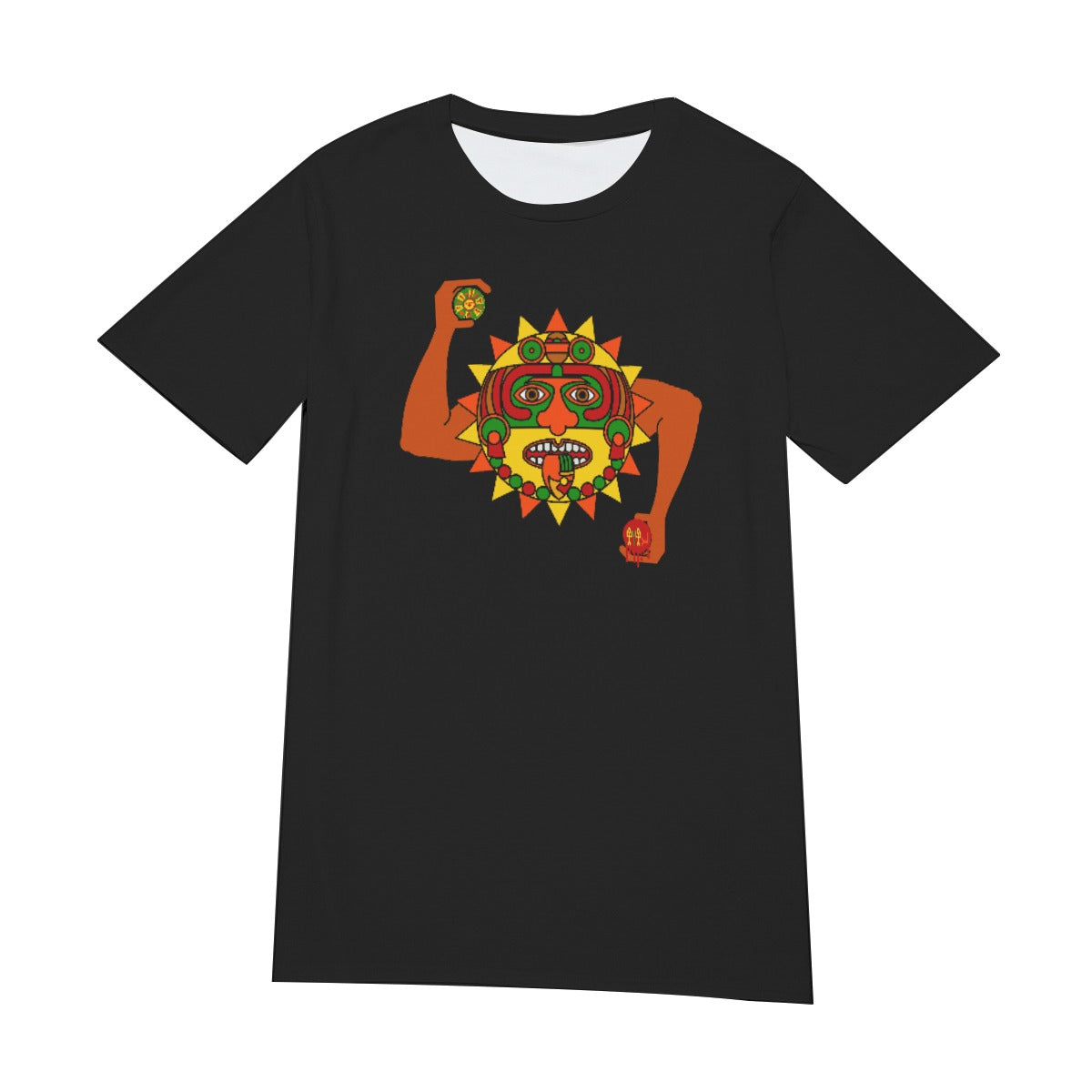 Aztec All-Over Print Men's O-Neck T-Shirt | 190GSM Cotton