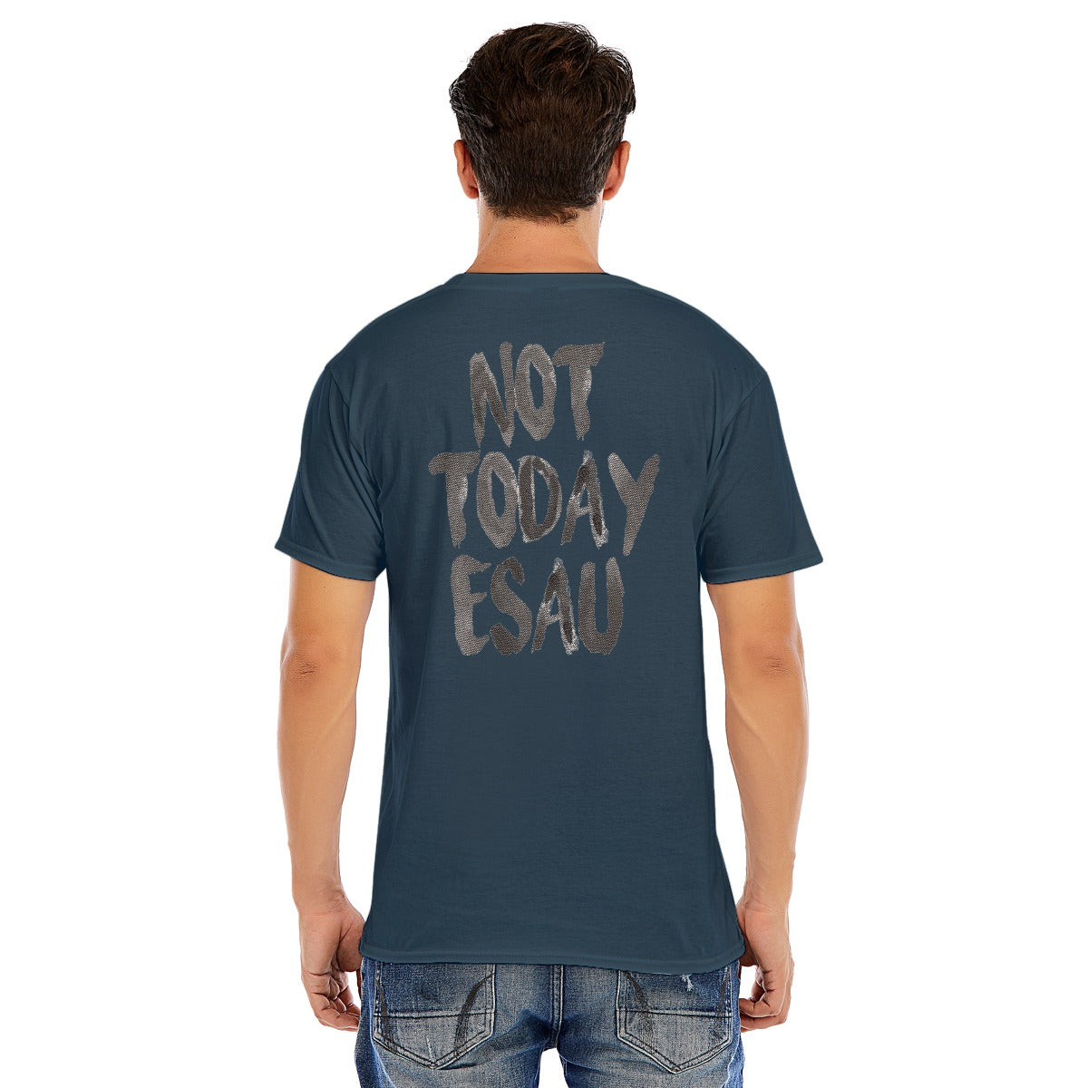 NOT TODAY ESUA Unisex O-neck Short Sleeve T-shirt | 180GSM Cotton (DTF)