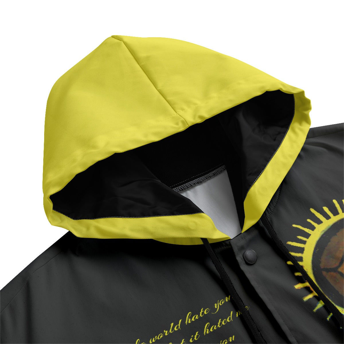 Humble Hebrew Limited Black Men's Varsity Jacket w/Hood