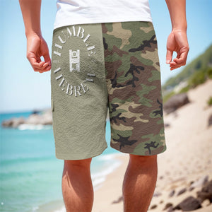 Army Greens All-Over Print Men's Cargo Shorts