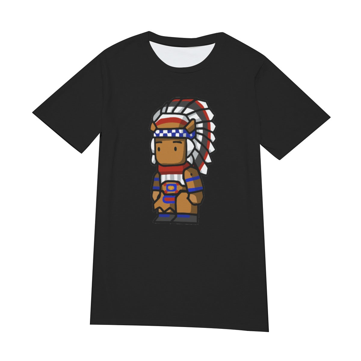 Chief All-Over Print Men's O-Neck T-Shirt | 190GSM Cotton