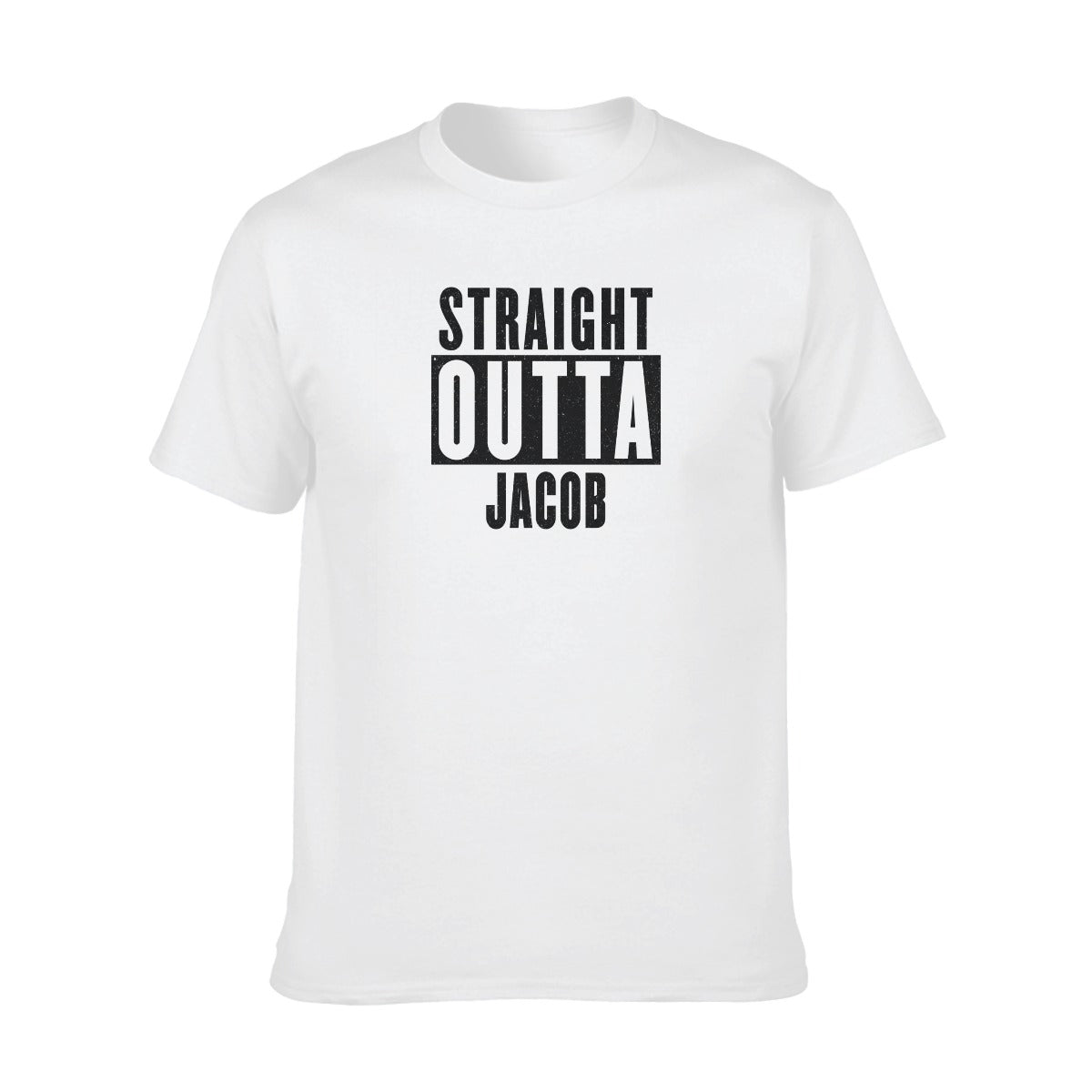 Straight Outta Jacob Classic Men's O-neck Short Sleeve T-Shirt