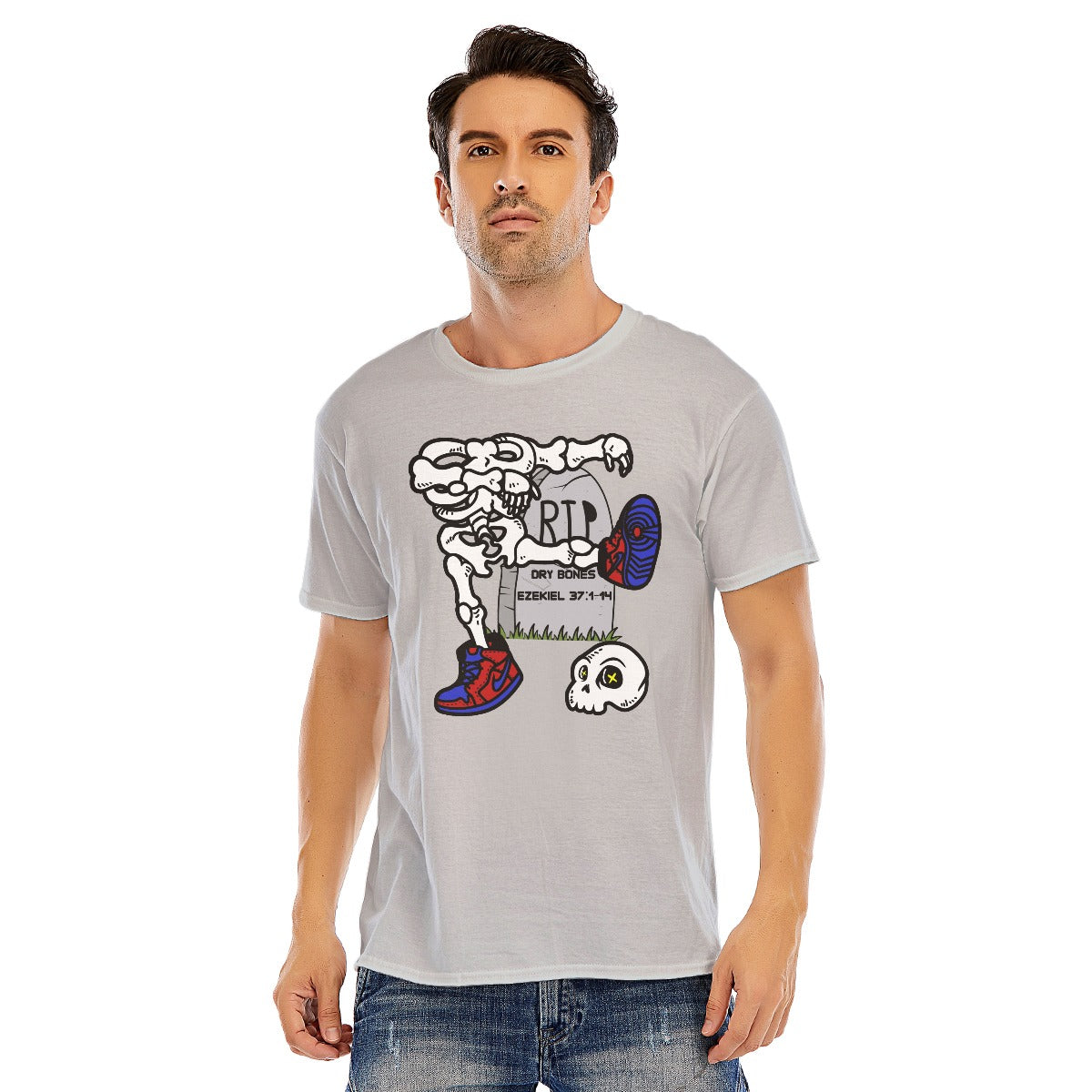 Wake Up Jacob Unisex O-neck Short Sleeve T-shirt | 180GSM Cotton (DTF)