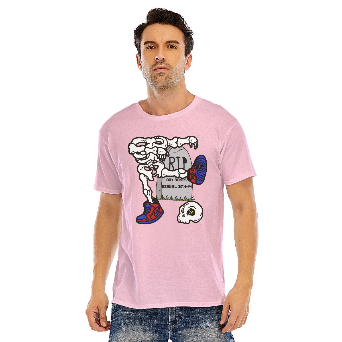 Wake Up Jacob Unisex O-neck Short Sleeve T-shirt | 180GSM Cotton (DTF)