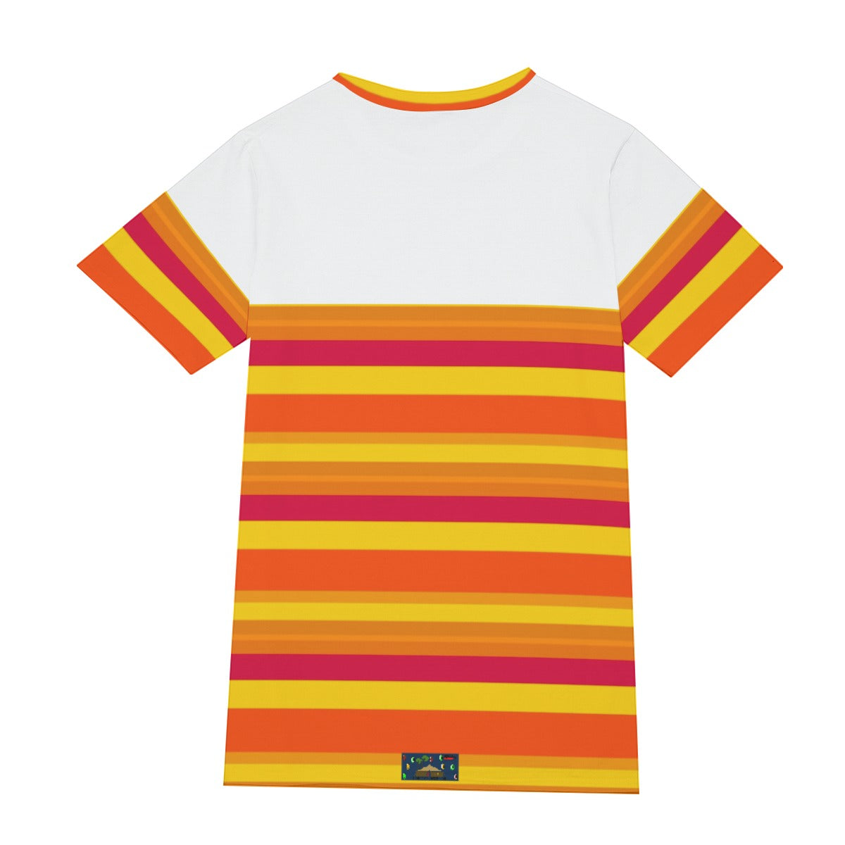 H-Town ISRL White All-Over Print Men's O-Neck T-Shirt | 190GSM Cotton