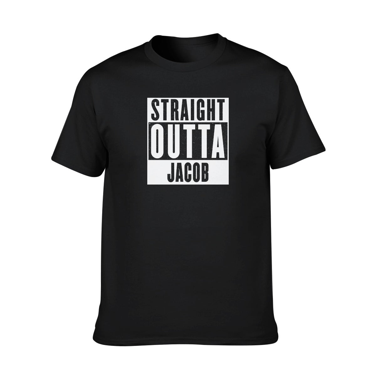 Straight Outta Jacob Classic Men's O-neck Short Sleeve T-Shirt