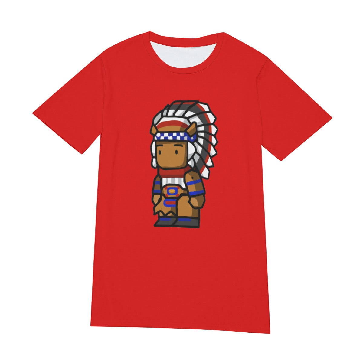 Chief All-Over Print Men's O-Neck T-Shirt | 190GSM Cotton