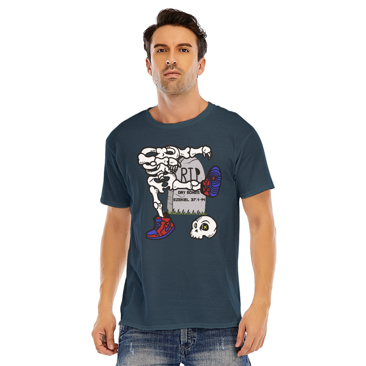 Wake Up Jacob Unisex O-neck Short Sleeve T-shirt | 180GSM Cotton (DTF)