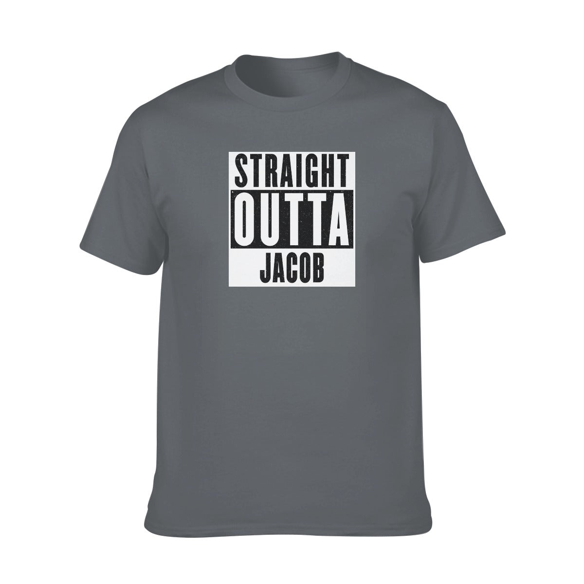 Straight Outta Jacob Classic Men's O-neck Short Sleeve T-Shirt