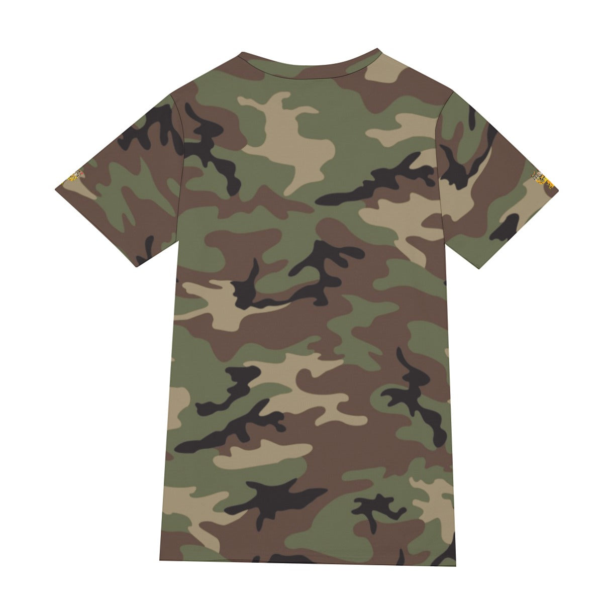 Camo All-Over Print Men's O-Neck T-Shirt | 190GSM Cotton