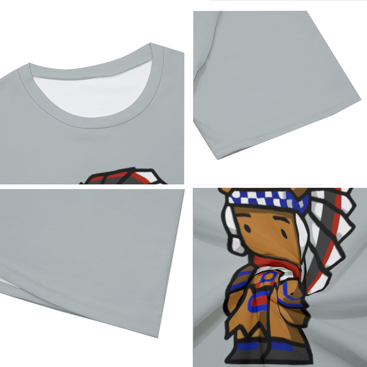 Chief All-Over Print Men's O-Neck T-Shirt | 190GSM Cotton