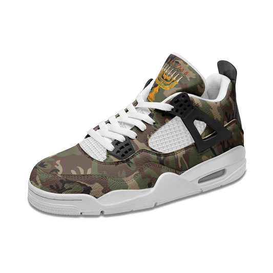 House Of Joseph Co Green Camo Reaction V2's Sneakers