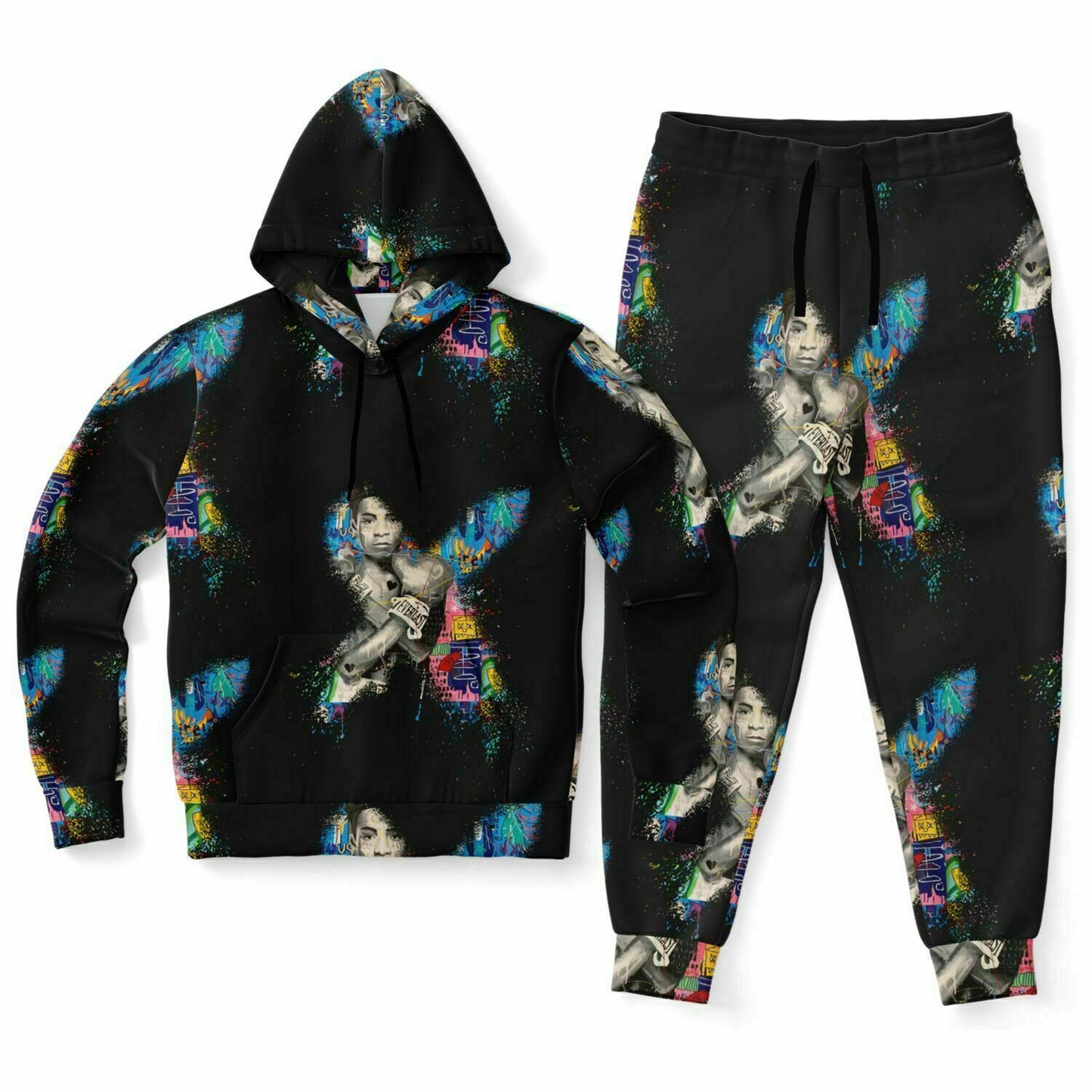 Fighter Graffiti Sweat Suit