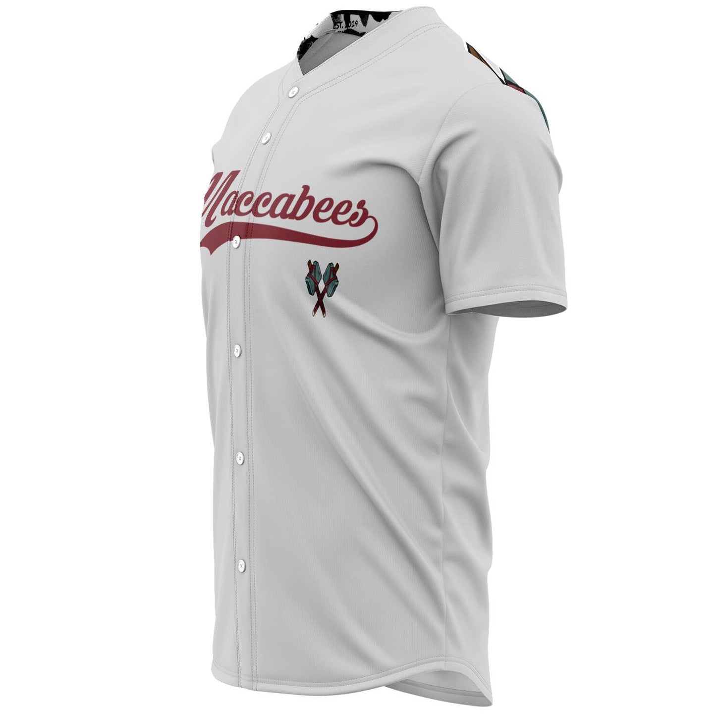 Hebrew Israelite Grey Maccabees Jersey