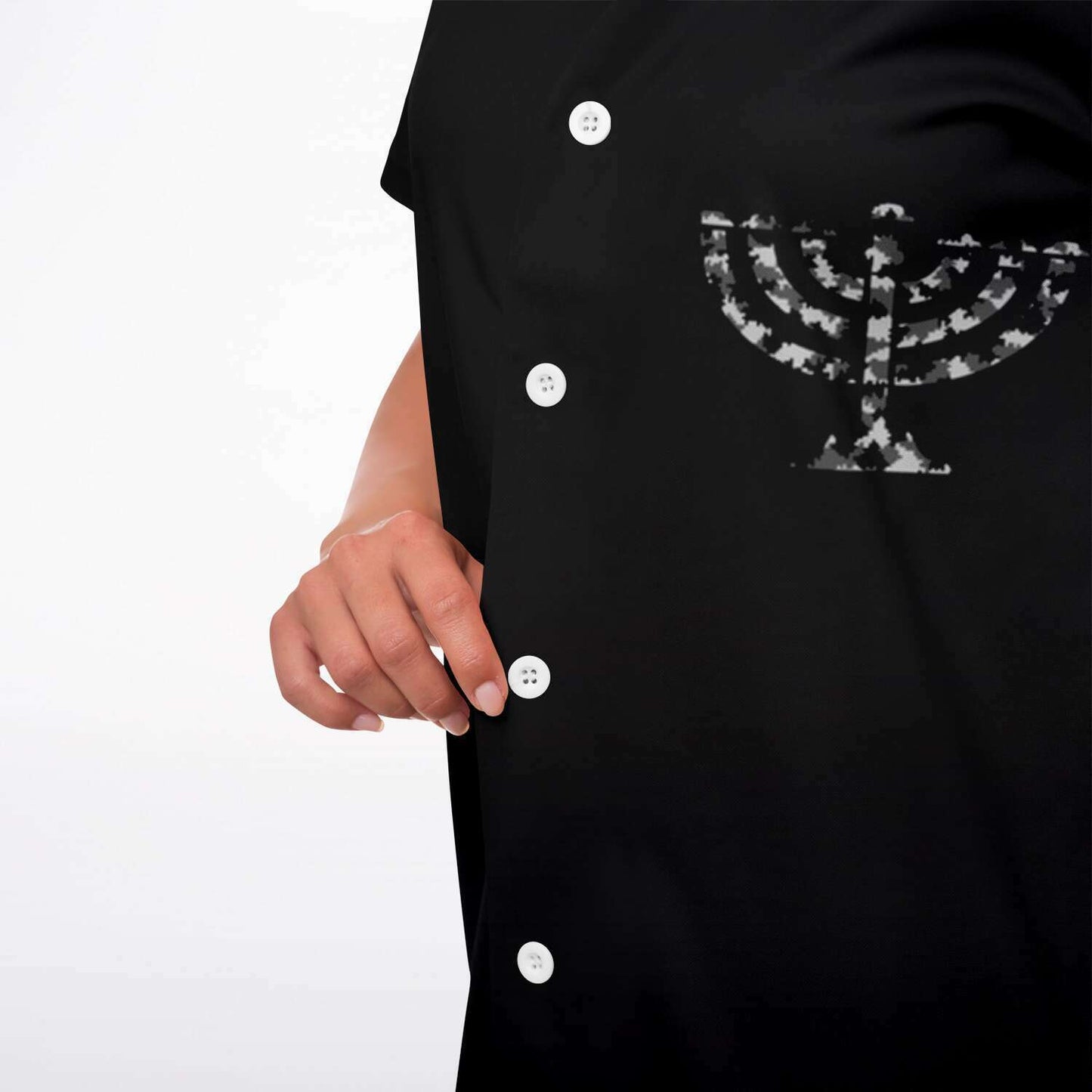 Women's Hebrew Israelite Tribe Of Judah Camo Black Jersey