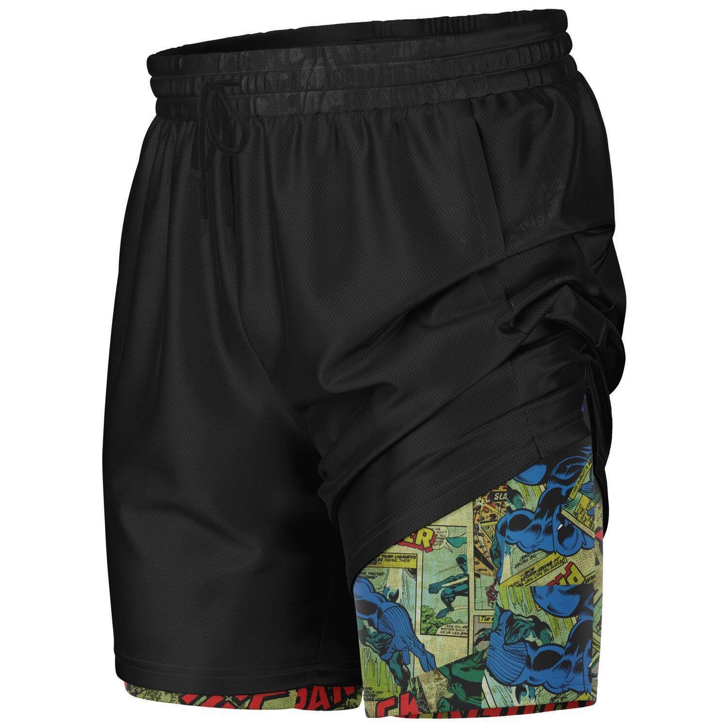 Comic Inspired 2-in-1 Shorts