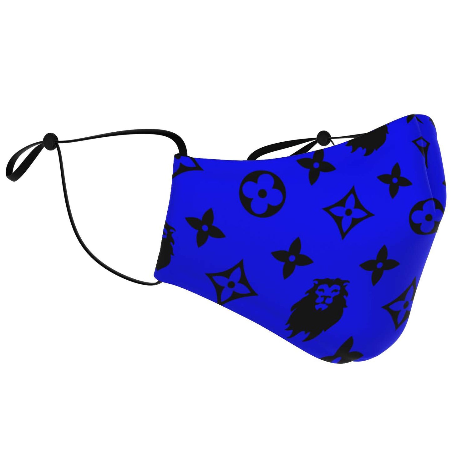 Hebrew Israelite Tribe Of Judah Sequence Royal Blue Face Mask