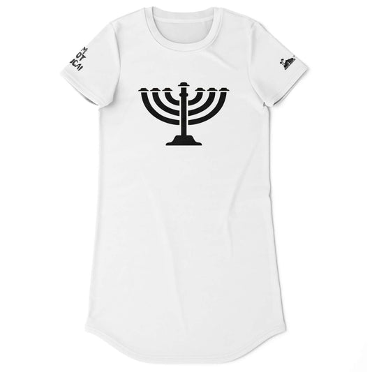 Hebrew Israelite Women's "Not Today Esau" Premium Jersey T-shirt Dress