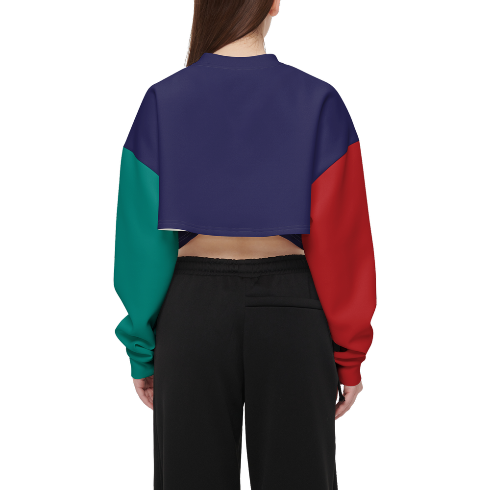 Badd-E Women’s Cropped Crewneck Sweatshirt