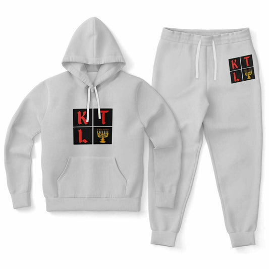 Hebrew Israelite Keep The Law Sweat Suit Grey