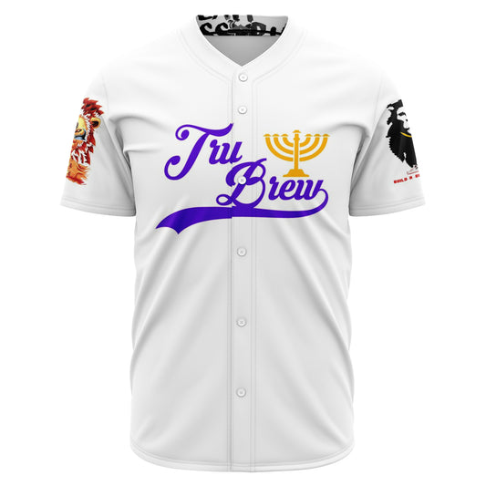 House Of Joseph Co. Hebrew Israelite Tru Brew Royal Purple Jersey