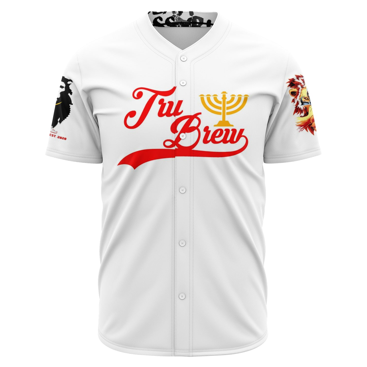 House Of Joseph Co. Hebrew Israelite Tru Brew Red Jersey