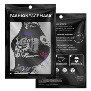 Hebrew Israelite Dry Bones Black Face Mask