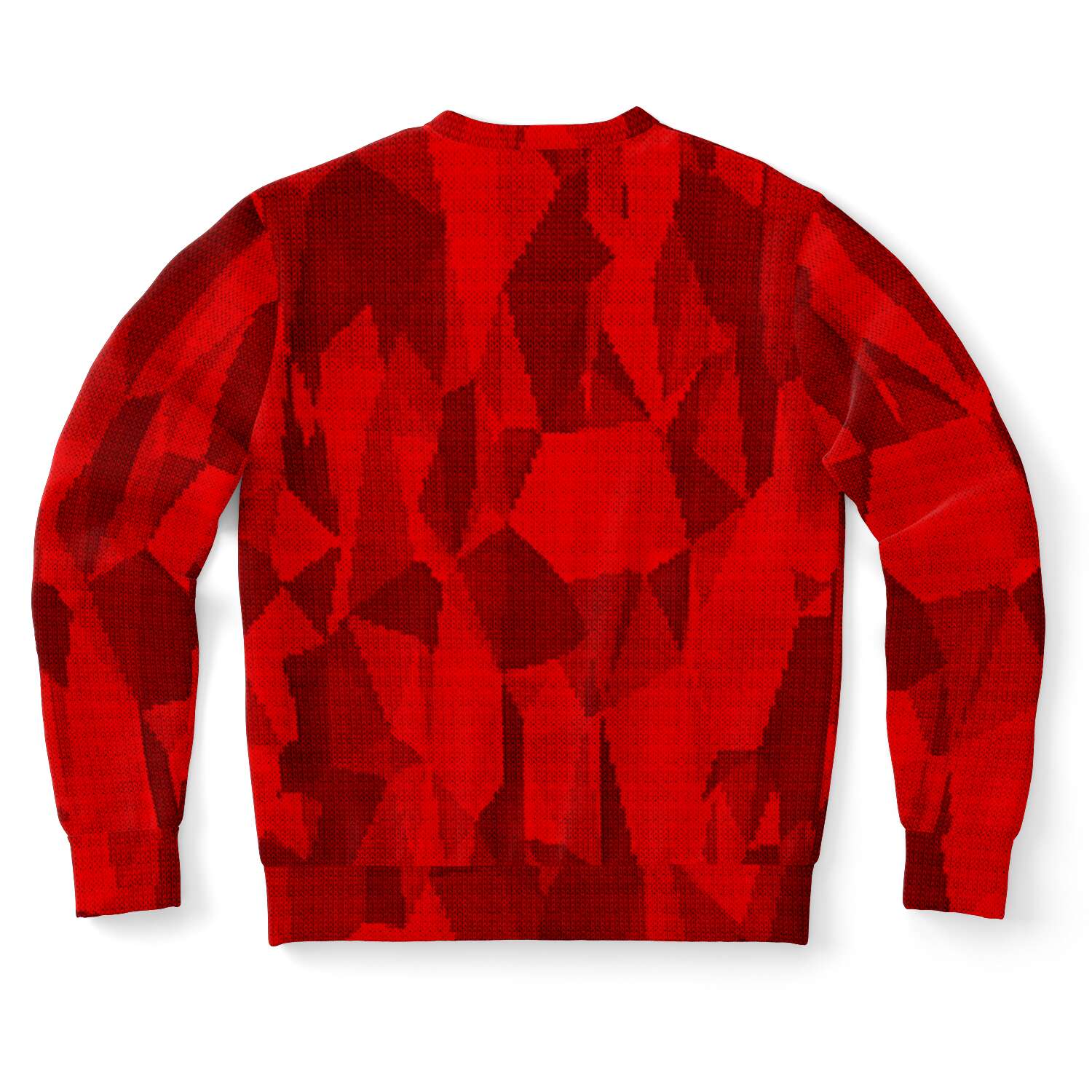 Ruby Red Knitted Style Super Soft Sweater