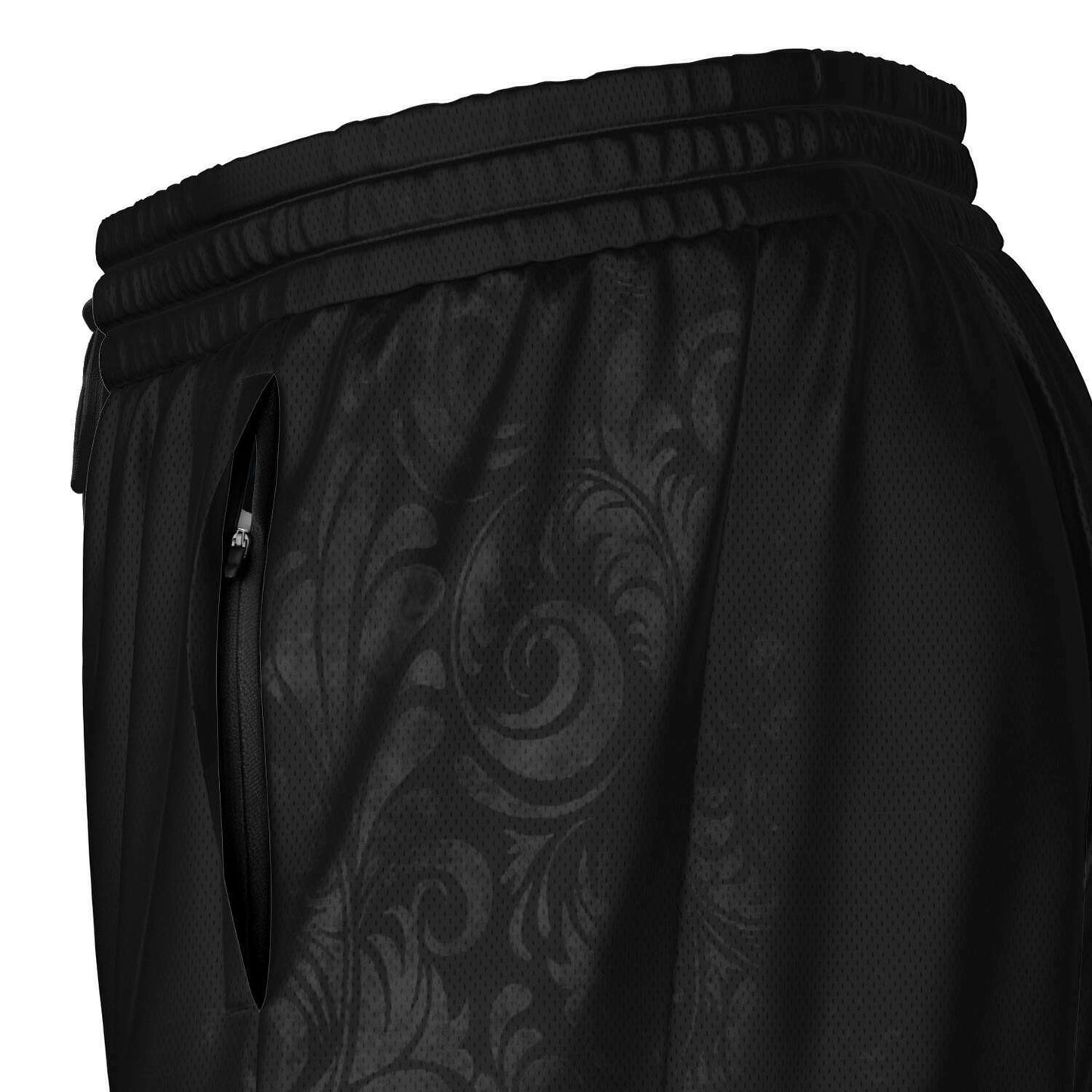 Tribal Black Inspired 2-in-1 Shorts