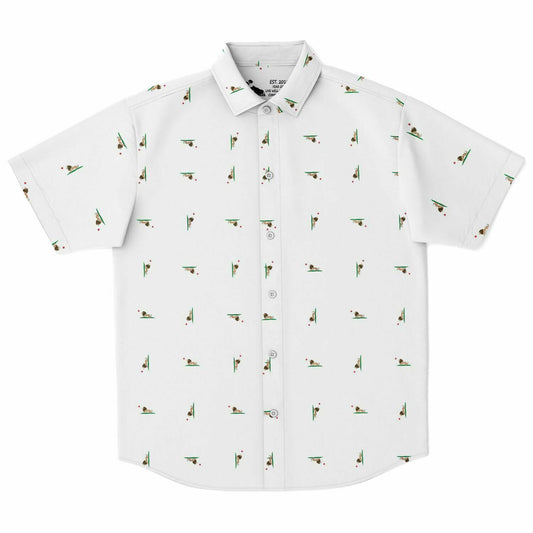Hebrew Israelite Lion Of Judah Pattern Polo White