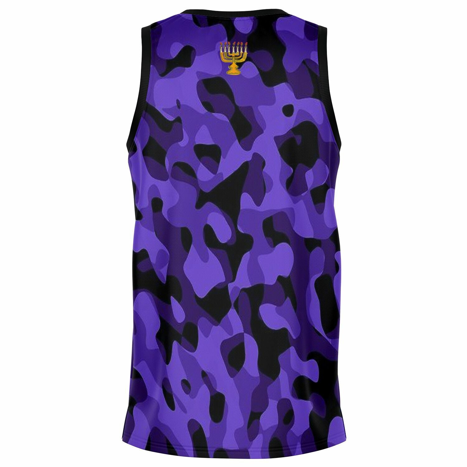 Camo Royal Purple Premium Fit Basketball Jersey
