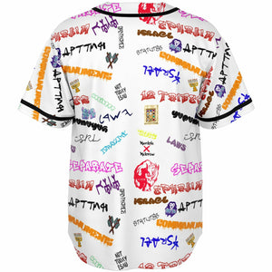 House Of Joseph Co. Hebrew Scribbles White Jersey
