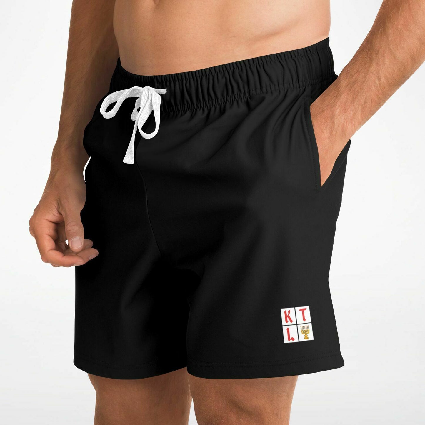 Hebrew Israelite Keep The Law  Premium Casual Shorts Black