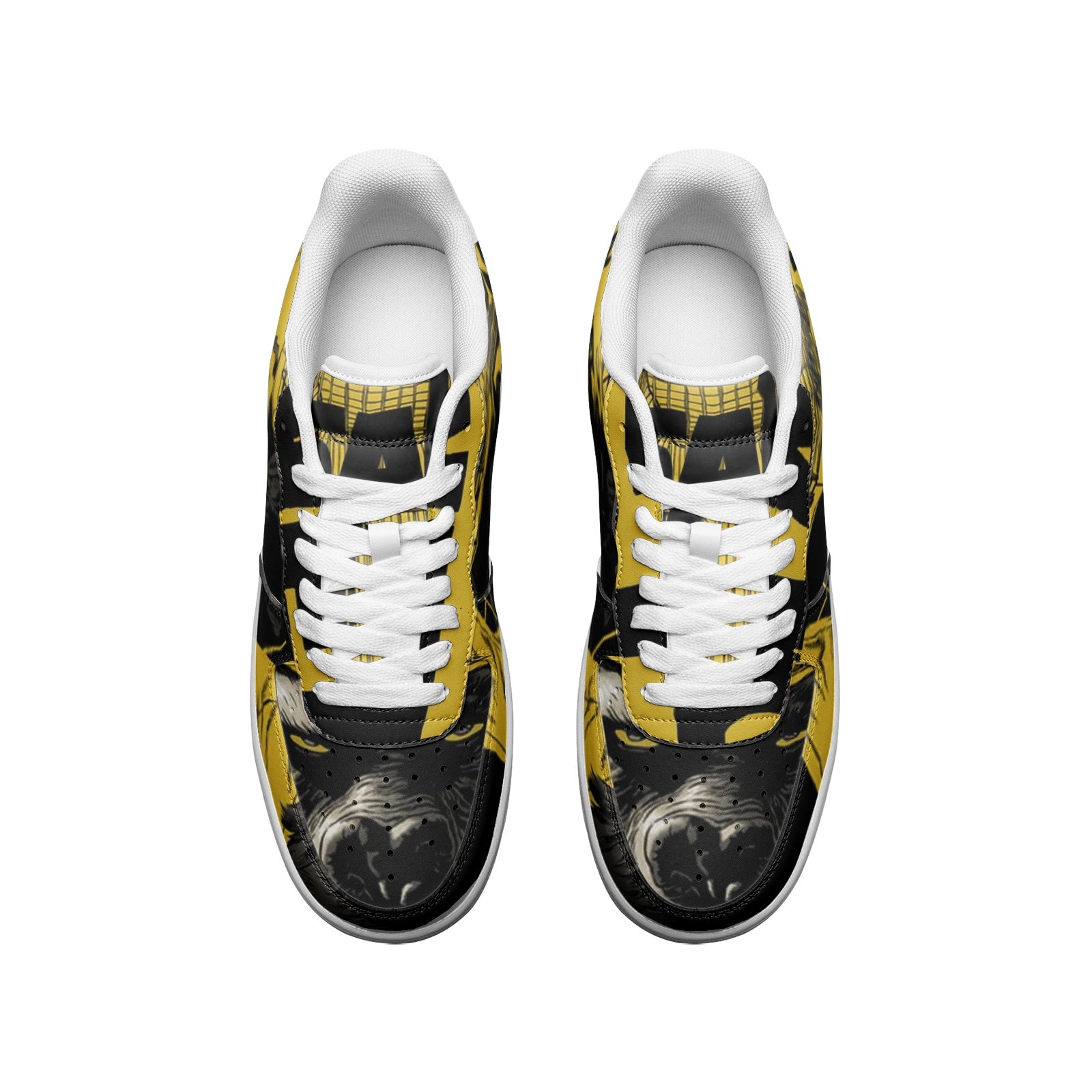 Planet Of The Saints Unisex Low Top Leather Sneakers