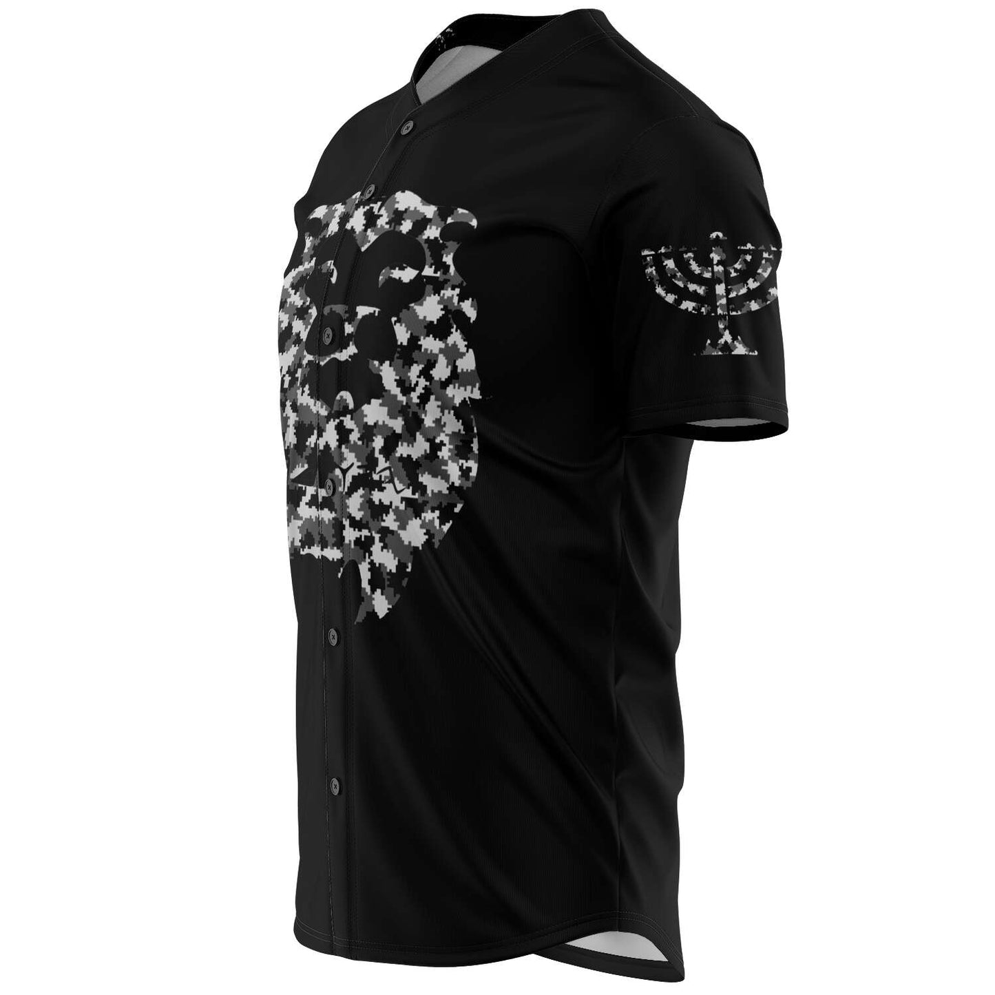 Hebrew Israelite Tribe Of Judah Jersey Camo Black Jersey