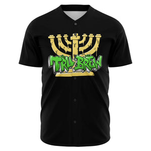 Hebrew Israelite Tru Brew Green & Black Jersey