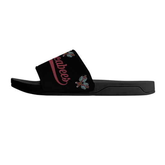 Maccabees Slide Sandals - Black