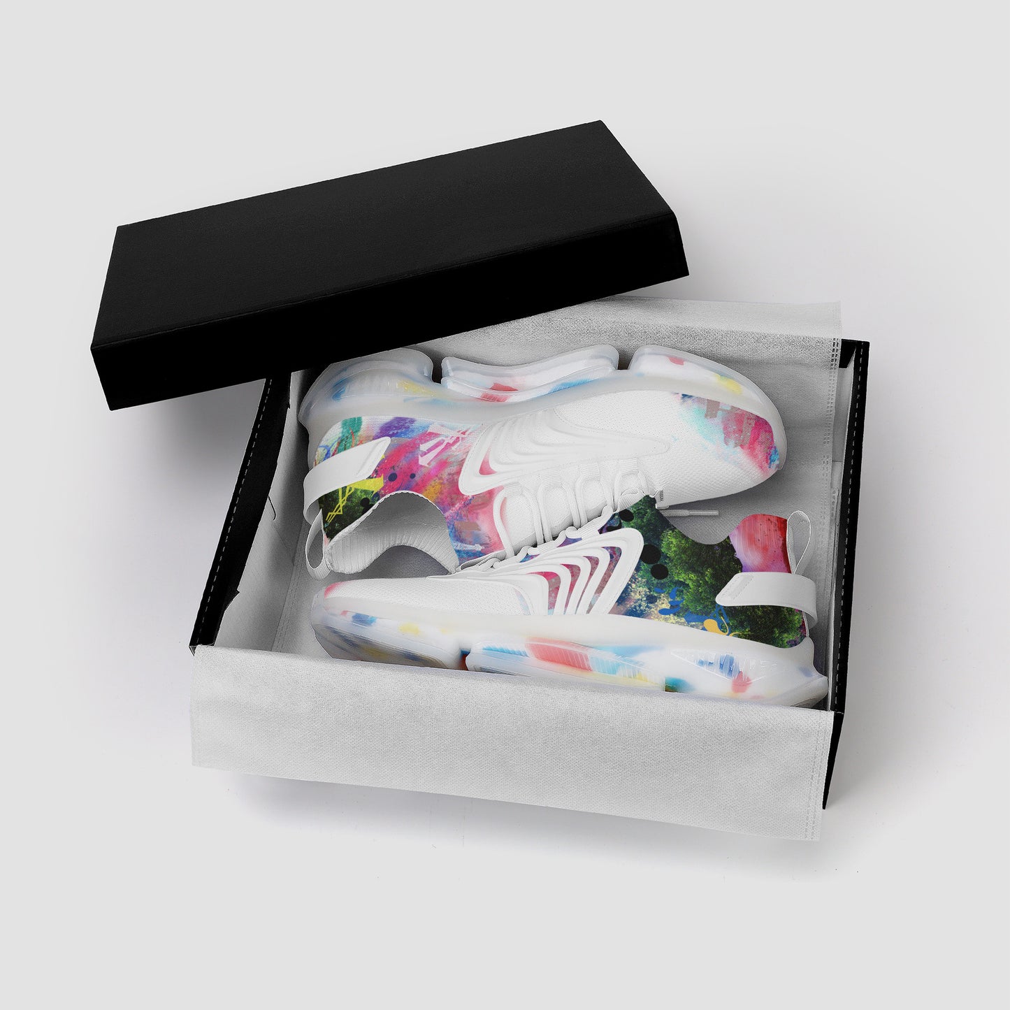 SF_S35 Air Max React Sneakers - White