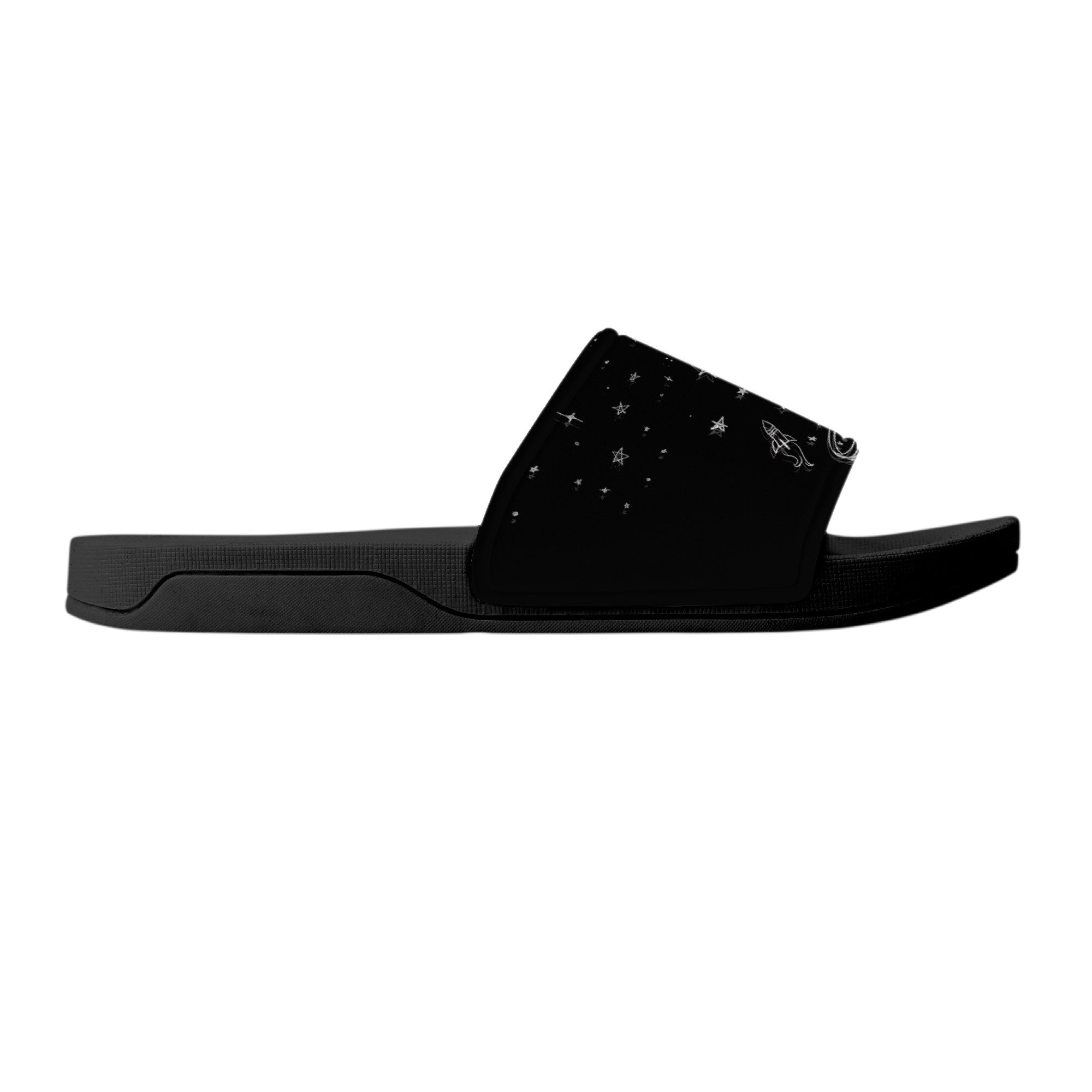 Creation Slide Sandals - Black